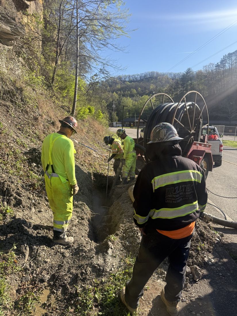 Crew at Work, DrillTek Louisville KY