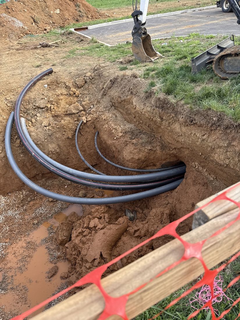 Conduit in Trench, DrillTek