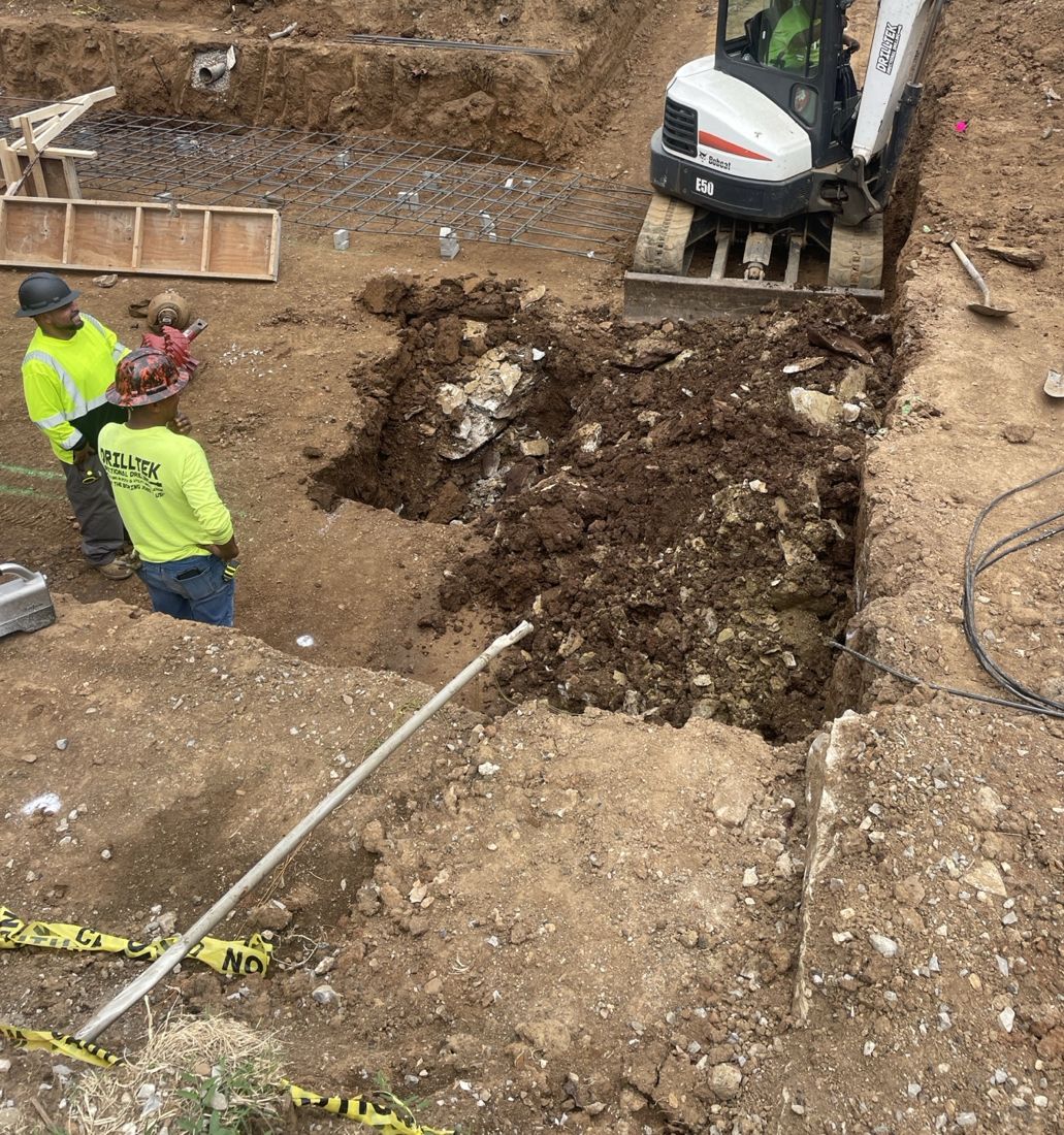 Excavating, DrillTek