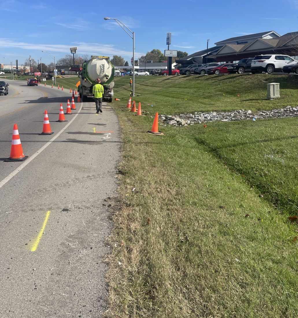 Roadside Dig, DrillTek Louisville KY