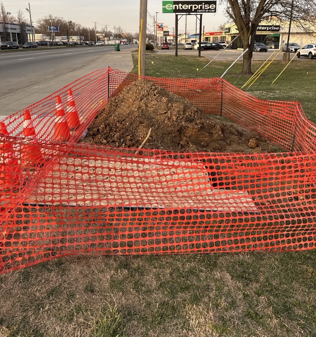 Secured Dig Site, DrillTek Louisville KY